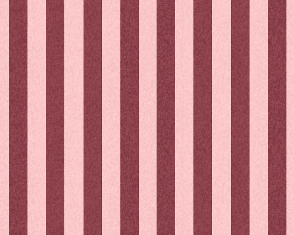 Woodchip & Magnolia Jockey Stripe Wallpaper