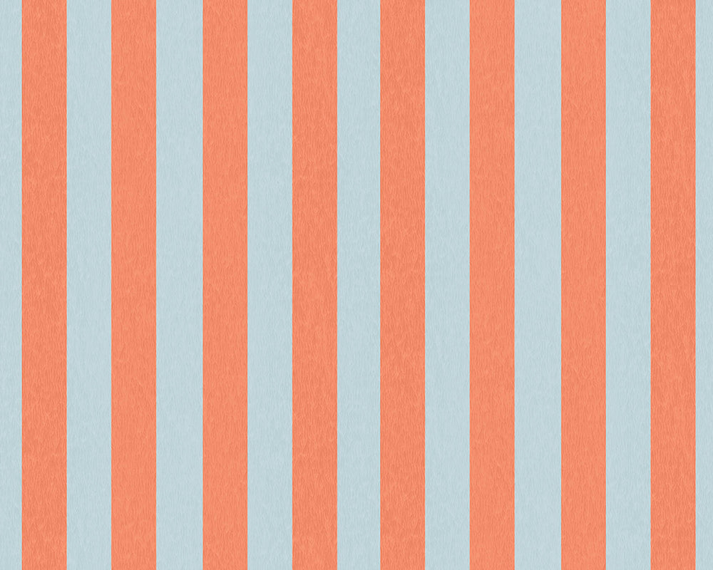 Woodchip & Magnolia Jockey Stripe Wallpaper