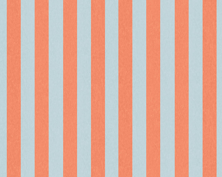 Woodchip & Magnolia Jockey Stripe Wallpaper