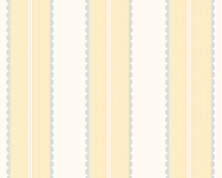 Woodchip & Magnolia Pin Up Stripe Wallpaper