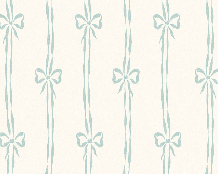 Woodchip & Magnolia Bow Peep Wallpaper
