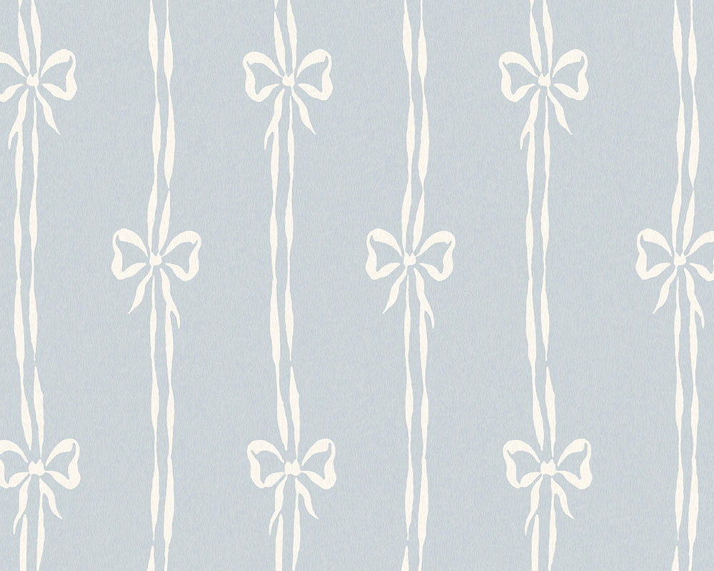 Woodchip & Magnolia Bow Peep Wallpaper