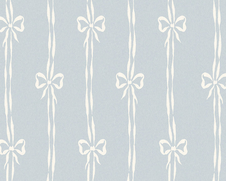 Woodchip & Magnolia Bow Peep Wallpaper