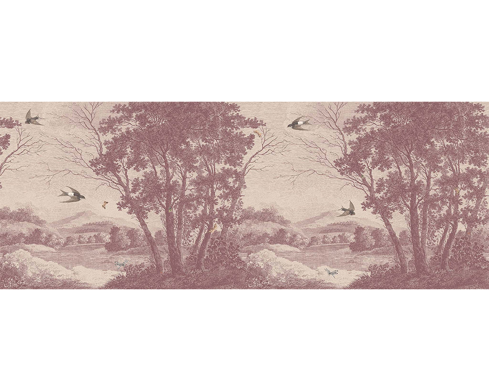 Woodchip & Magnolia Zephyr Mural Wallpaper