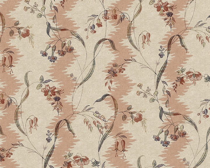 Sandberg Beatrice Mural Wallpaper in Green