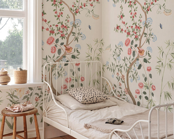 Sandberg Eleonora Mural Wallpaper in a kid's room