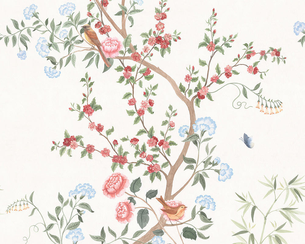 Sandberg Eleonora Mural Wallpaper in Green
