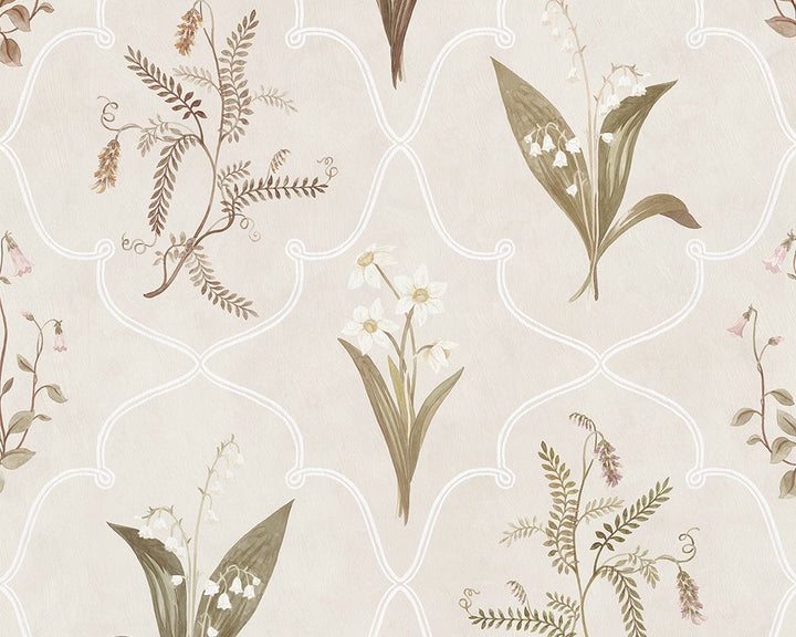 Sandberg Louise Mural Wallpaper