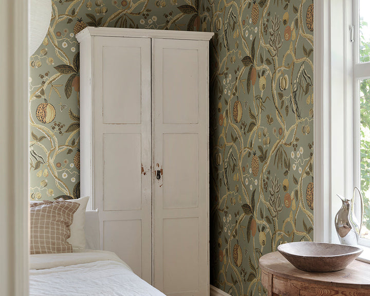 Sandberg Tree of Life Mural Wallpaper in a bedroom