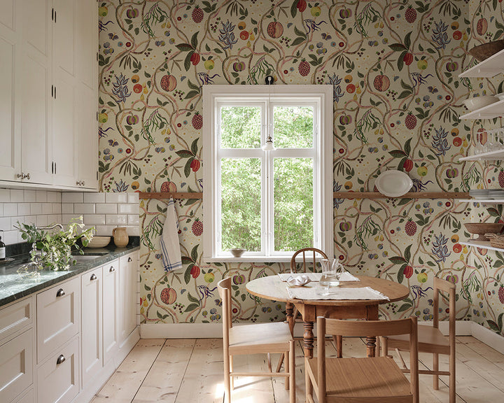 Sandberg Tree of Life Mural Wallpaper in a kitchen