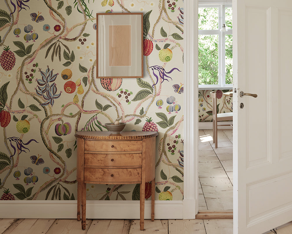 Sandberg Tree of Life Mural Wallpaper in a hallway