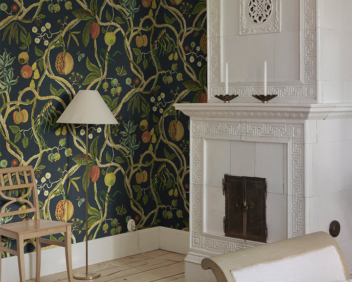 Sandberg Tree of Life Mural Wallpaper in a living room