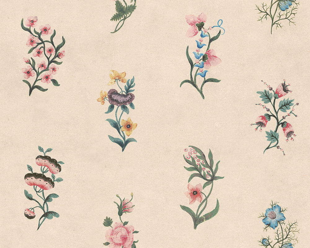 Sandberg Victoria Mural Wallpaper in Colorful