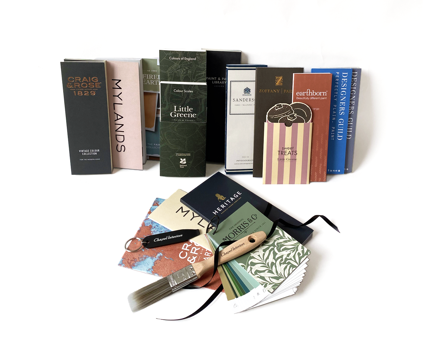 Colour Charts Bundle Box | Chapel Interiors | Designer Paints