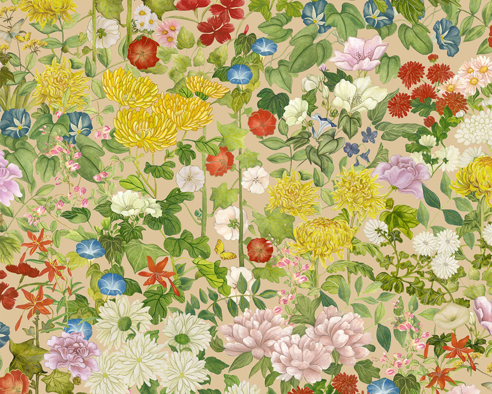 Cole & Son Flora Province in Taupe