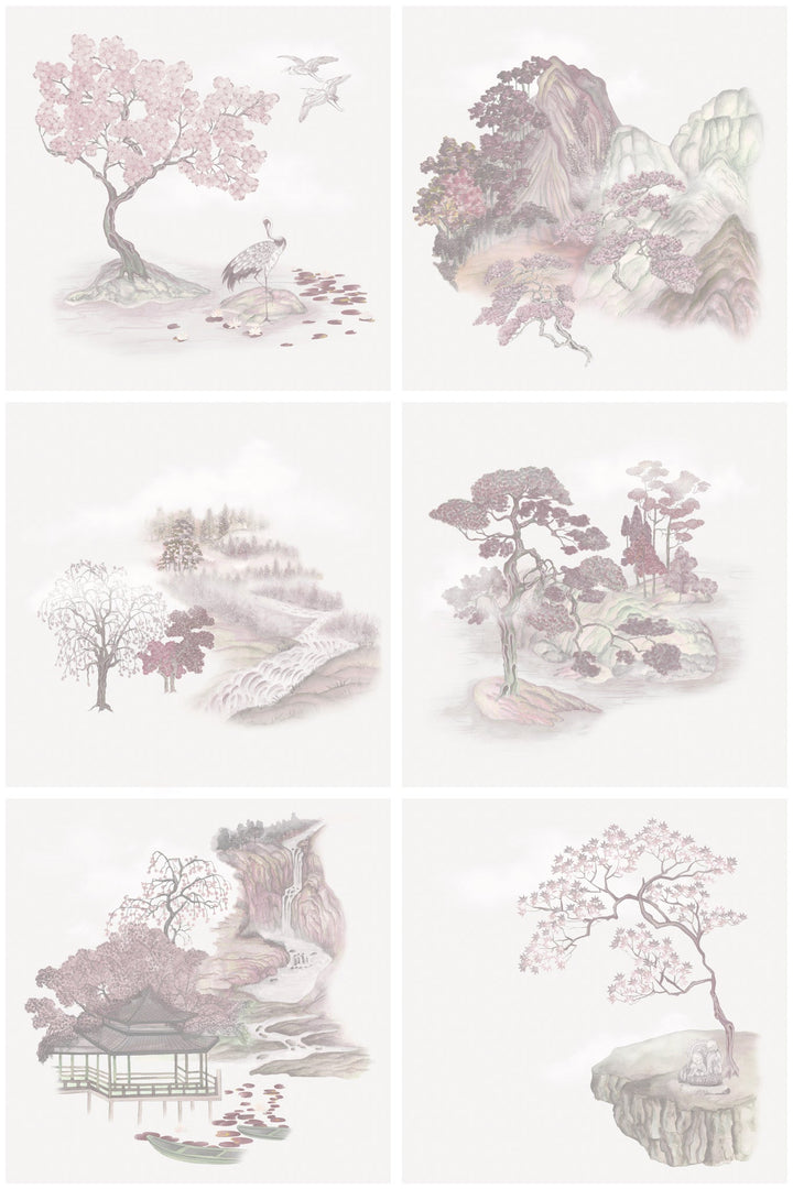 Cole & Son Tile Toile Wallpaper
