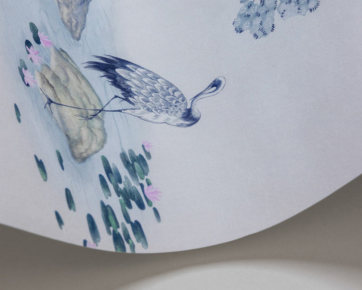 Cole & Son Tile Toile wave in Blue