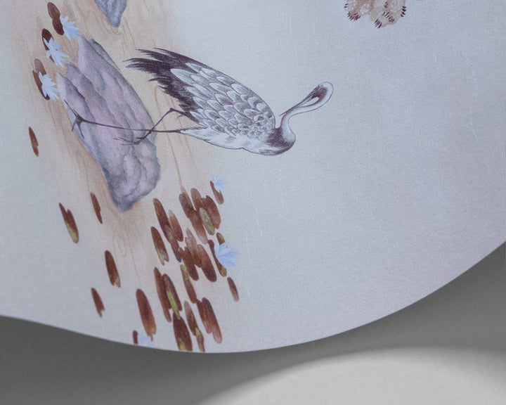 Cole & Son Tile Toile wave in Autumnal