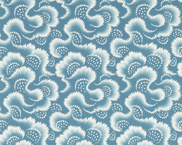 Harlequin x Henry Holland Ludaix - Wide width Wallpaper in Pacific