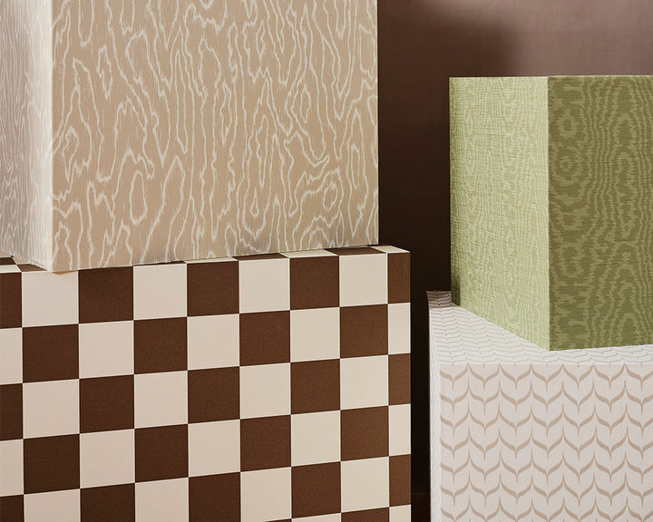 Harlequin x Henry Holland Blenets Check Wallpaper