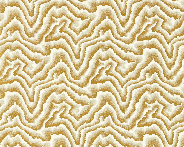 Harlequin Malachite Wallpaper in Gold