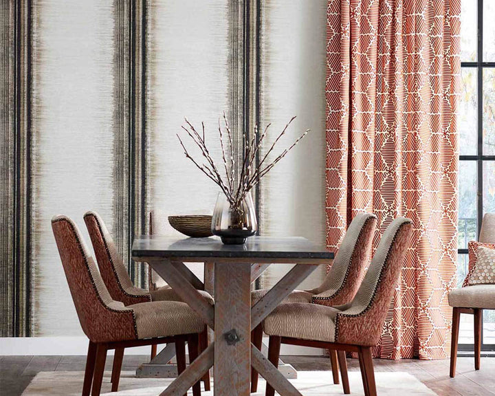 Harlequin Distinct Wallpaper in a dinning room
