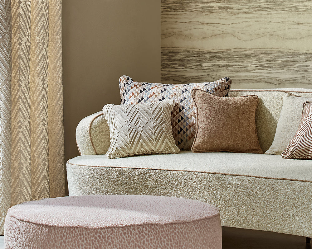 Harlequin Metamorphic Wallpaper in a living room