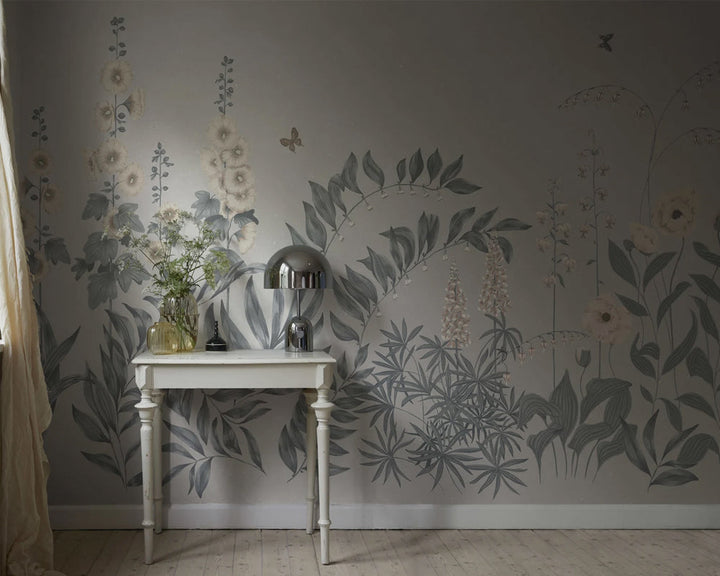Sandberg Aino Wallpaper in a bedroom