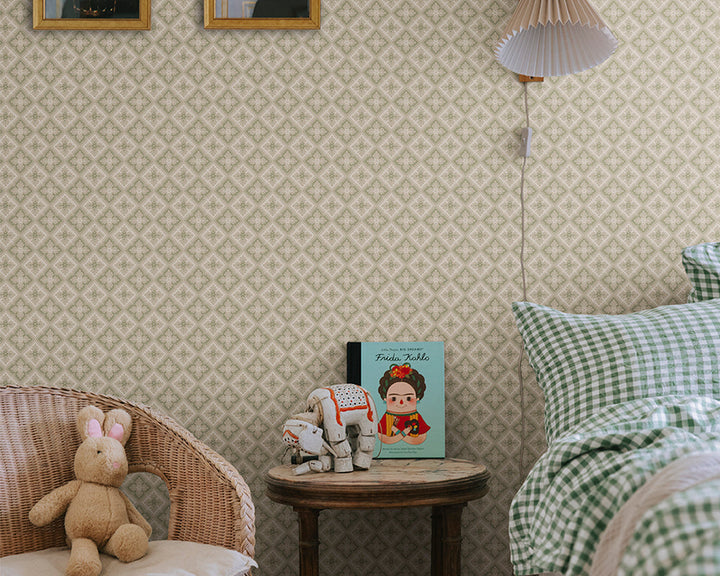 Sandberg Edvin Wallpaper in a kid bedroom