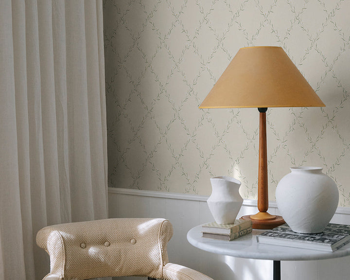 Sandberg Ewa Wallpaper in a living room