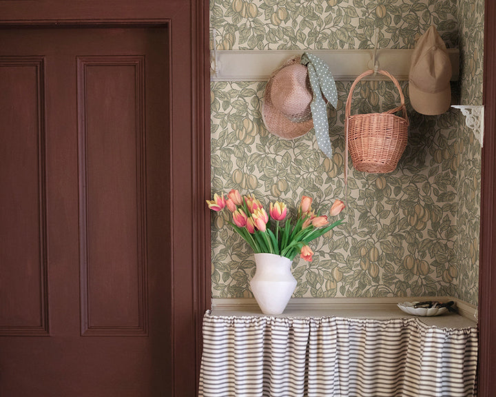 Sandberg Emrik Wallpaper in a hallway