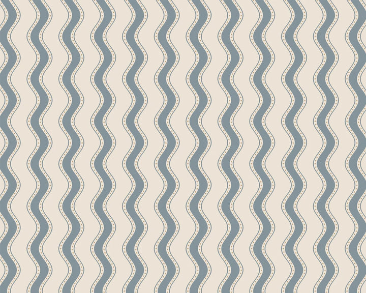 Sandberg Erik Wallpaper in Indigo Blue