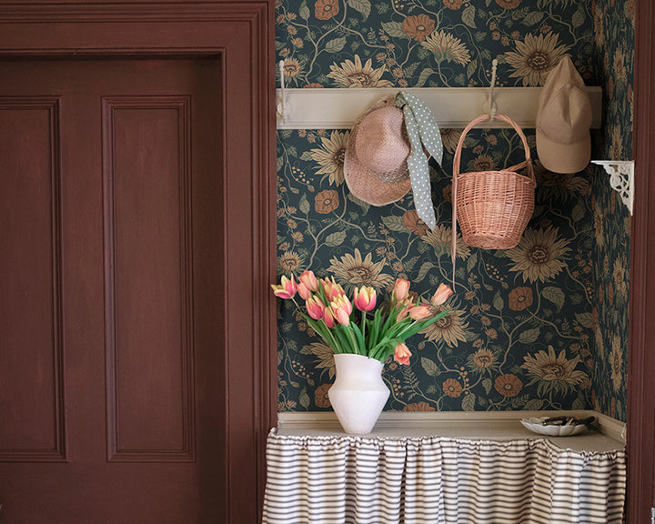Sandberg Solveig Wallpaper in a hallway