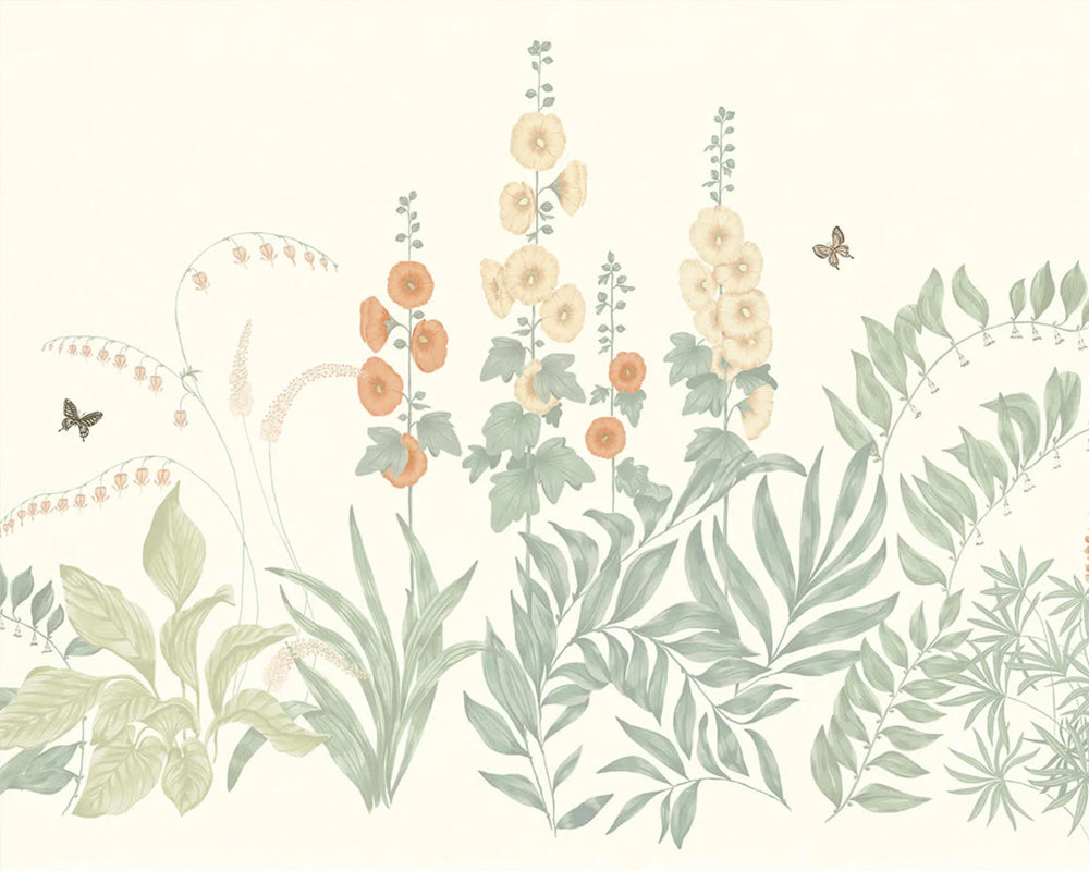 Sandberg Aino Wallpaper in Peach