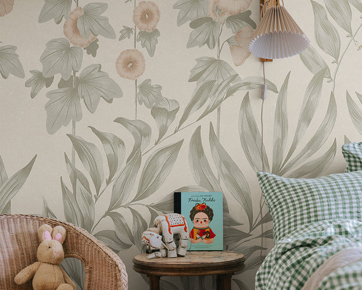 Sandberg Aino Wallpaper in a kid bedroom