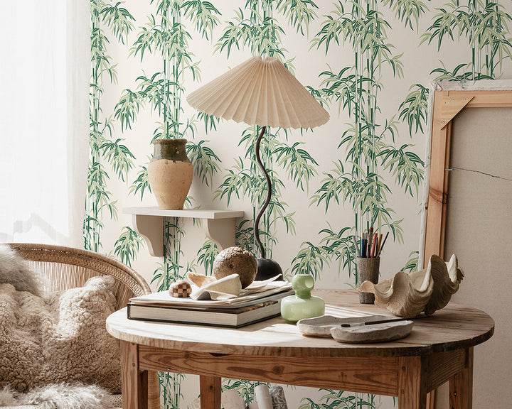 Sandberg Leon Wallpaper in a kitchen