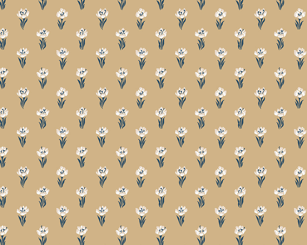 Sandberg Betty Wallpaper in Honey