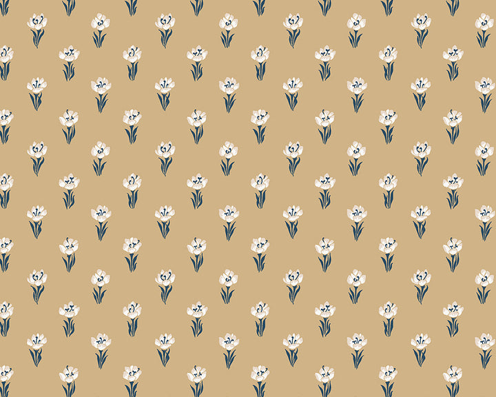 Sandberg Betty Wallpaper in Honey