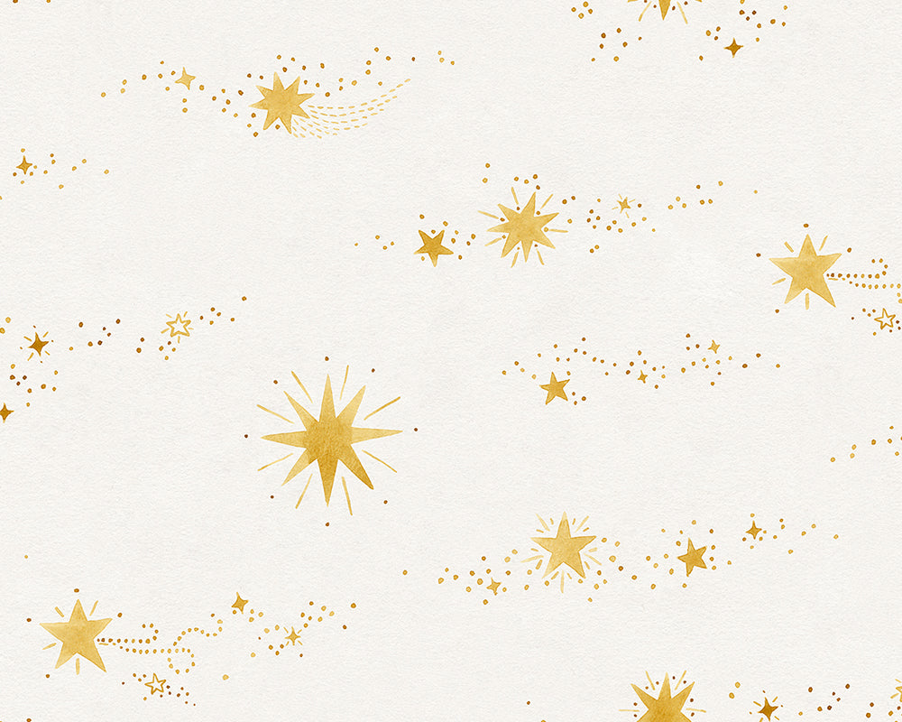 Sandberg Gillis Wallpaper in Yellow