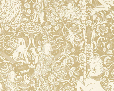 Sanderson Aurelia's Grail Wallpaper in Bone/Alabaster