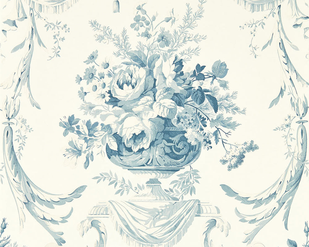 Sanderson Andromeda's Cup Wallpaper in Olympic Blue