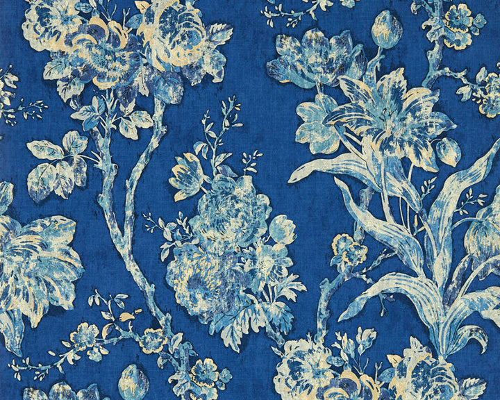 Sanderson Fringed Tulip Toile Wallpaper