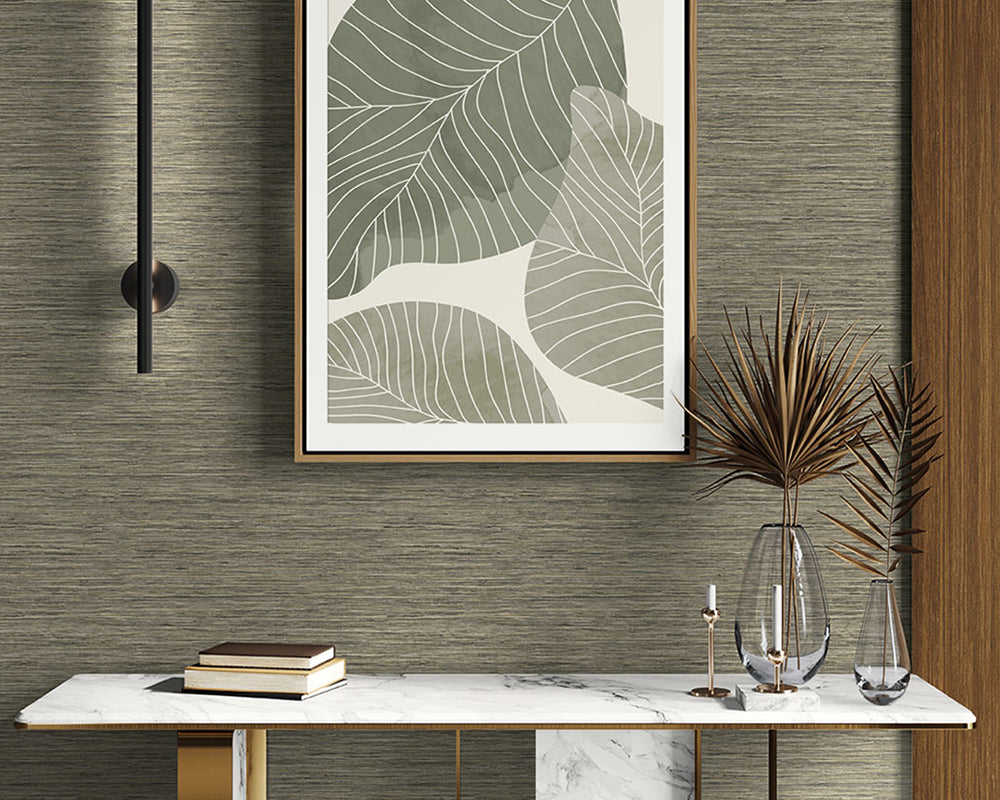 Today Interiors Savannah Grass - Pattern 3 Wallpaper LS60417 in a hallway
