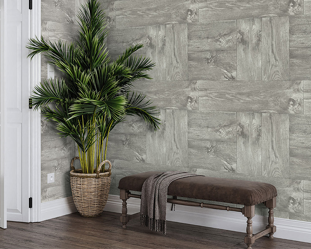 Today Interiors Savannah Grass - Pattern 7 Wallpaper LS61308 in a hallway