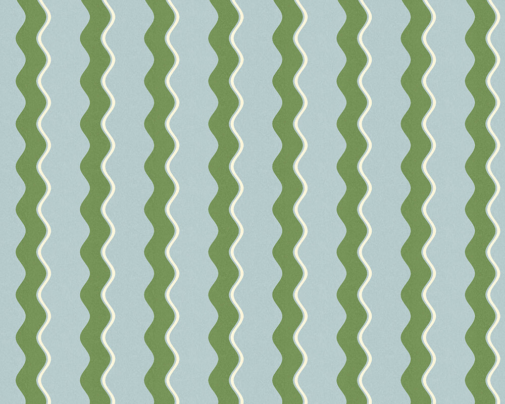 Woodchip & Magnolia Cari Wave Wallpaper