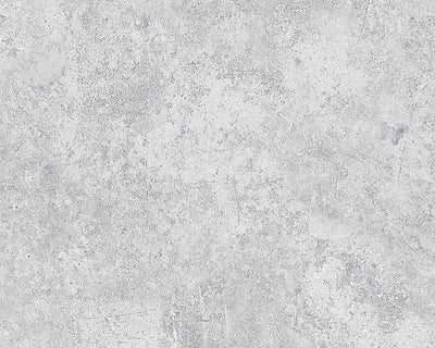 Woodchip & Magnolia Concrete Wallpaper