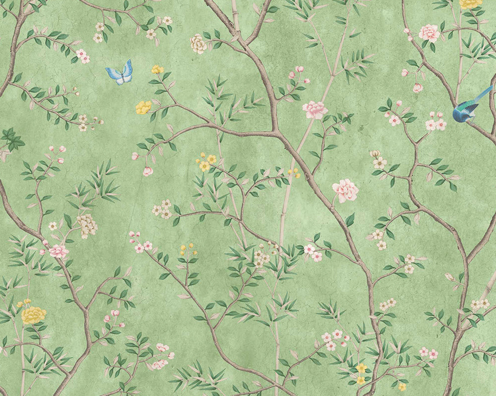 Woodchip & Magnolia Onism Wallpaper