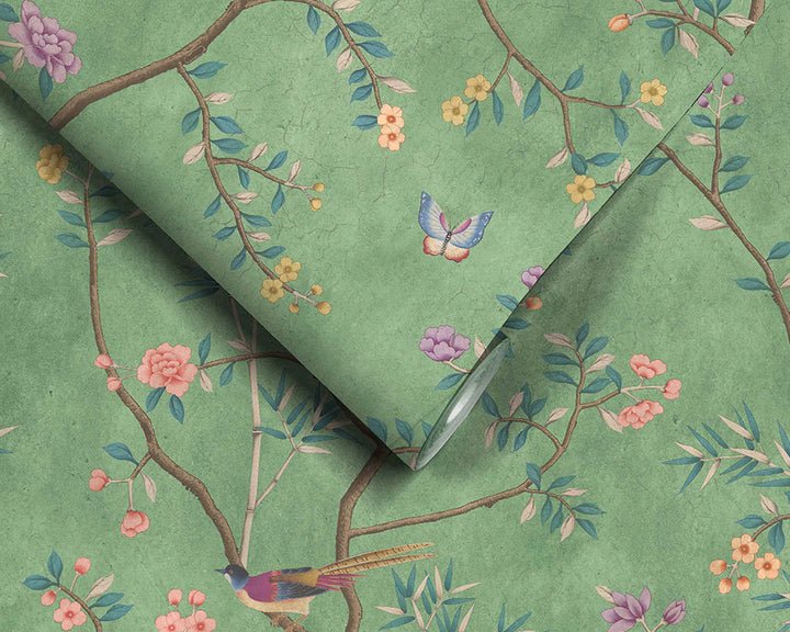 Woodchip & Magnolia Onism Wallpaper roll