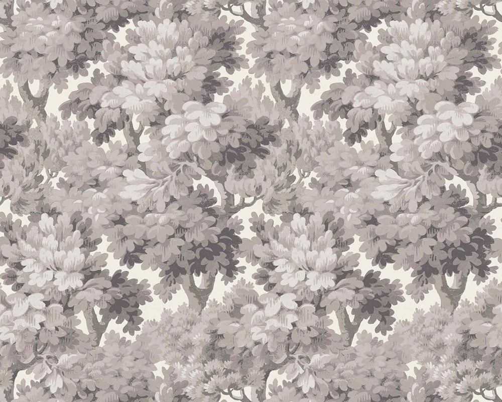 Woodchip & Magnolia Broadhead Forest Wallpaper in Dove