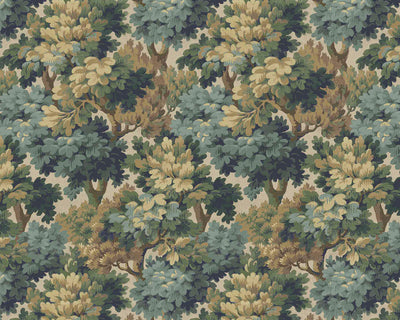 Woodchip & Magnolia Broadhead Forest Wallpaper in Lichen Green